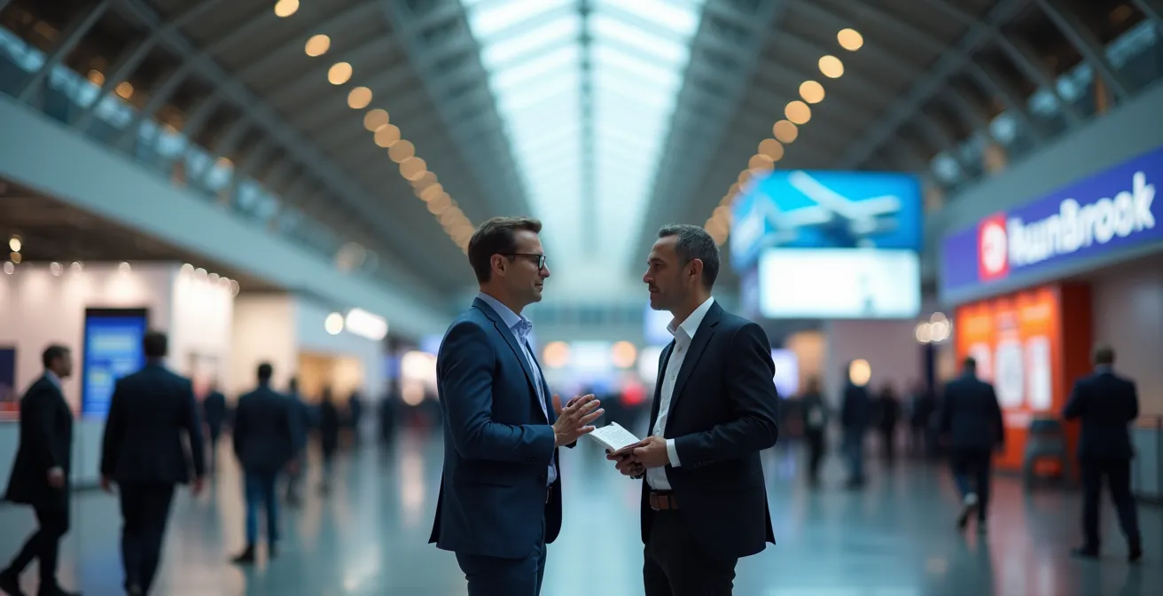 Professionnel en reconversion participant à un événement d'Aéro Montréal